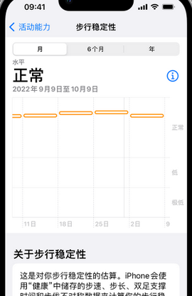 江油iPhone手机维修如何在iPhone开启'步行稳定性通知'